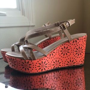Kate Spade platform sandals